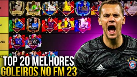 AGORA SIMTOP 20 GOLEIROS NO FIFA MOBILE TIERLIST FIFA MOBILE 23