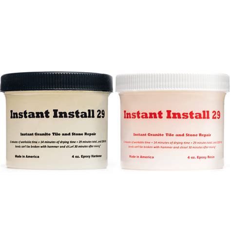 Buy Instant Install 29 8 Oz Epoxy Permanent Repair Kit Granite Porcelain Tile Marble