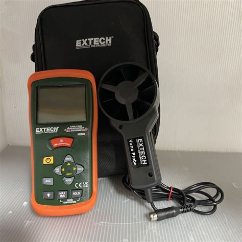 Extech AN200 Cfm 2Fcmm Thermo Anemometer With IR Thermometer For Sale