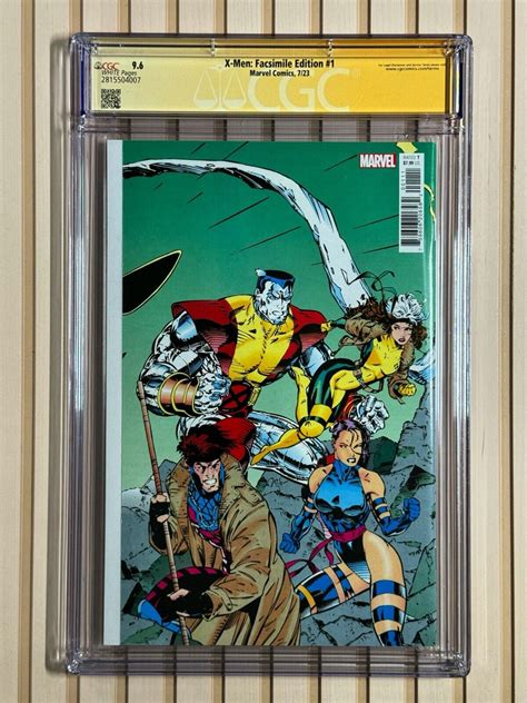 X Men 1991 Facsimile 1 2023 Marvel Comics Signed Chris Claremont CGC