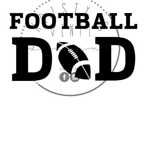 Football Dad Svg Png  Files Football Svg Dad Life Svg Etsy