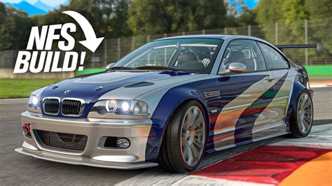 Building The Nfs Bmw M3 Gtr In Gran Turismo 7 Youtube