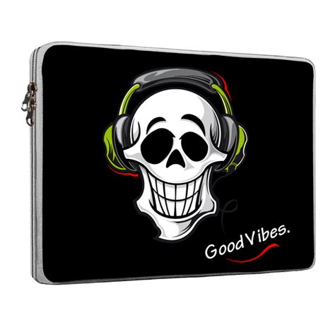 Funda Notebook Neoprene Est Calavera Cdtek