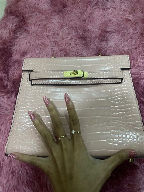 Hermes Pink Nude Barang Mewah Tas Dompet Di Carousell