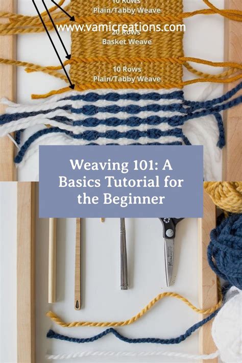 Weaving A Basics Tutorial For The Beginner Weaving Weaving