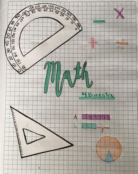 Printable Math Cover Page