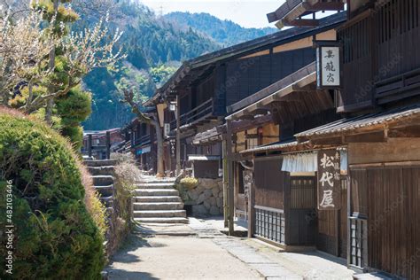 Foto De Nagano Japan Mar Tsumago Juku In Nagiso Nagano