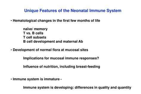 Ppt Neonatal Immunology Powerpoint Presentation Free Download Id