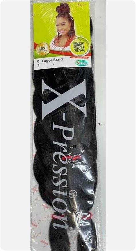 X Pression Xpression Lagos Braid Pre Stretched Braiding Hair Extension 42 And 46 Ebay