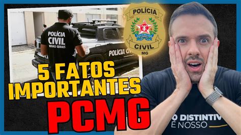 Concurso PCMG INVESTIGADOR 2024 5 FATOS CURIOSOS E RELEVANTES SOBRE A