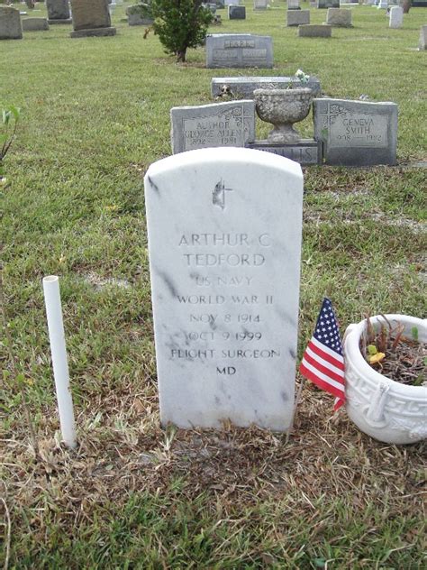 Arthur C Tedford Find A Grave Memorial