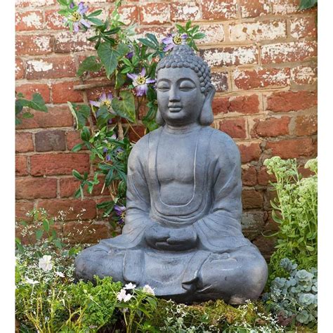 Garden statues sitting buddha statue - metal art decorate|bronze statue