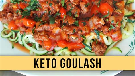 Keto Goulash Youtube