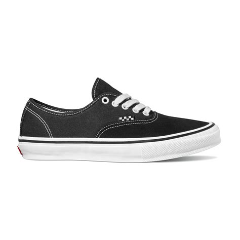 Vans Skate Authentic Skate Shoe Blackwhite Boardworld Store