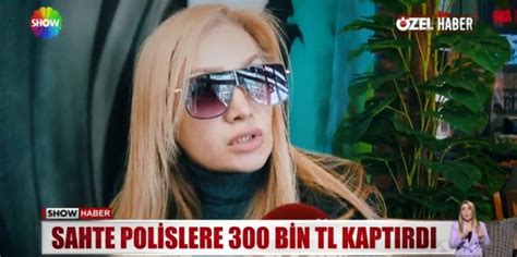 Sahte polislere 300 bin TL kaptırdı Show Özel Haber