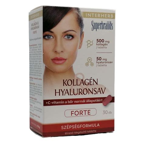 Interherb Kollag N Hyaluronsav Forte Tabletta Db Herbaposta Webshop