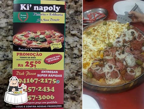 Pizzaria E Esfiharia Ki Napoly Santana De Parna Ba Menu Do