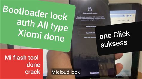 Bypass Mi Cloud POCO X3 NFC Bootloader Lock One Click YouTube