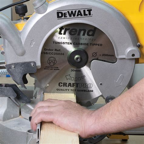 Trend Craft Thin Kerf Circular Saw Blade 184 X 60T X 16mm CSB CC18460T