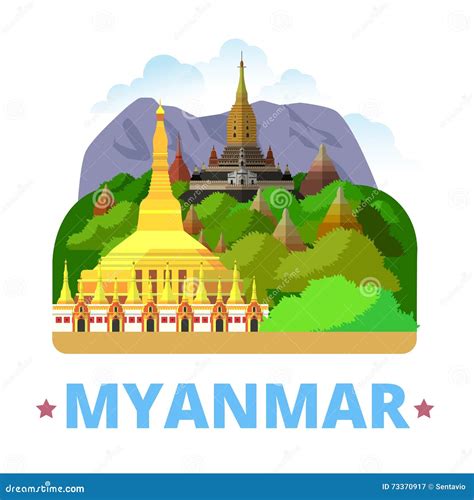 Myanmar Bagan Stock Illustrations – 123 Myanmar Bagan Stock ...