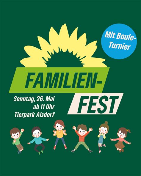 Grünen Ortsverband Alsdorf Familienfest und Boule Turnier