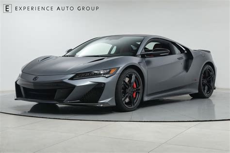 2022 Acura NSX Type S for Sale - Gotham Gray Matte over Red | Supercar Report