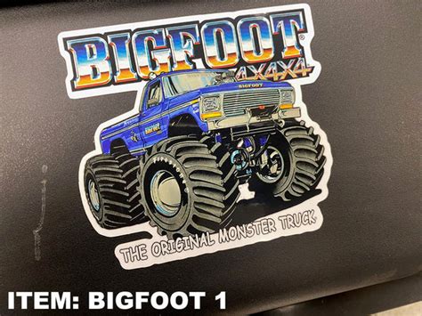 BIGFOOT Stickers – Bigfoot 4X4