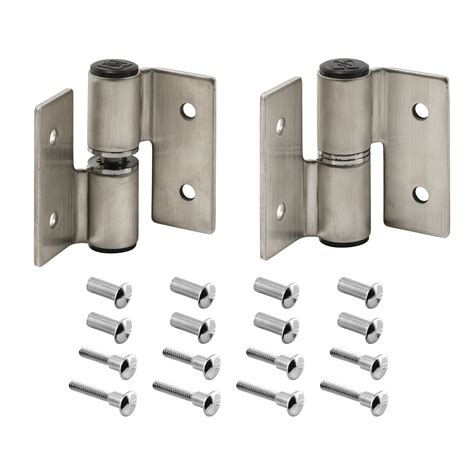 Prime Line Surface Mounted Hinge Set Rh Inlh Out Wfasteners