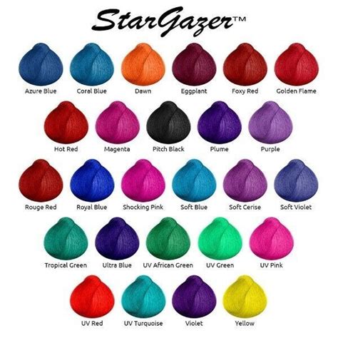 This Listing Is For 4 Stargazer Hair Dye Simply Place An Order With Us