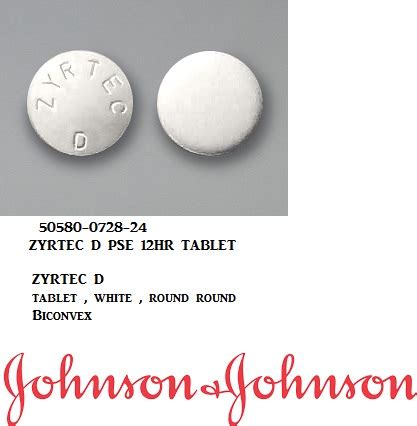 Rx Item Zyrtec D Otc 5Mg 120Mg Tab 24 By J J Consumer Pse