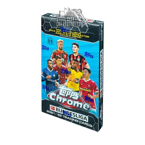 Topps Chrome Bundesliga Soccer Hobby Lite Box Steel City