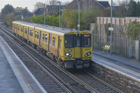 Class 508 508115 Arriving At Town Green Class 508 508115 I… Flickr