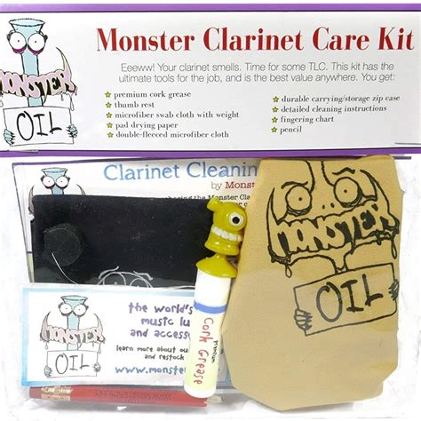 Monster Oil Monster Oil Clarinet Care Kit Dillon Music