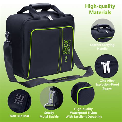 Omarando Carrying Case For Xbox Bagcompatible With Xbox Series Xs