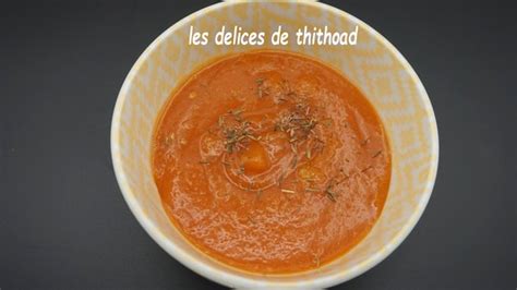 soupe de fenouil pomme de terre et tomates Les Délices de Thithoad