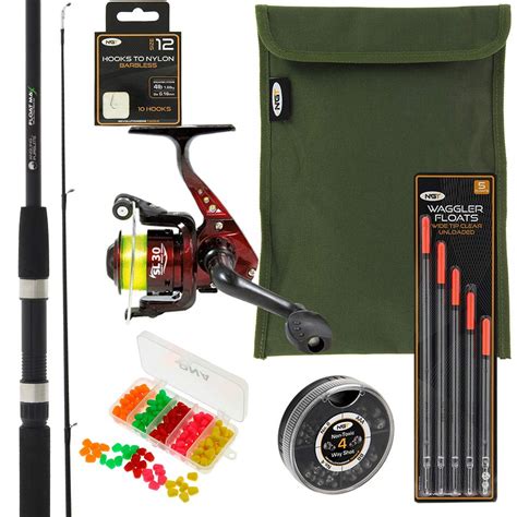 Buy Leisure Complete Beginners Float Match Fishing Outfit Set Up Rod