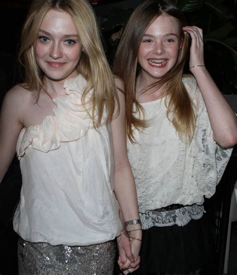 Elle Fanning Braces