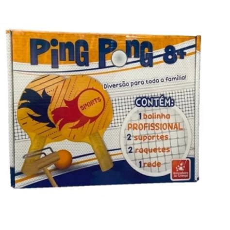 Kit Tênis Mesa Ping Pong 2 Raquetes Bolinhas Rede e Suporte Shopee Brasil