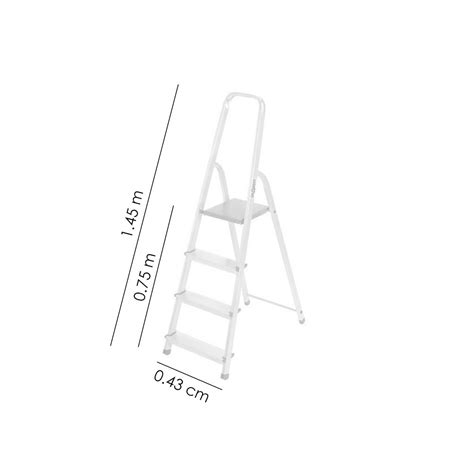 Scara Aluminiu Trepte Platforma Max Kg M Drabest