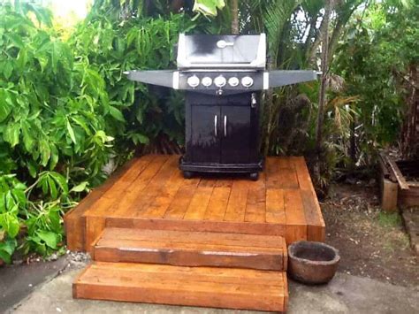 Bbq Platform Made Out Of Pallets • 1001 Pallets