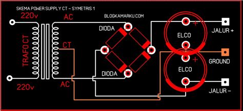 Power Supply Ct Skema Dan Fungsi Nya Blogkamarku