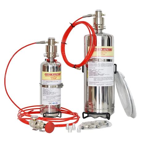 6l Afff Foam Automatic Fire Suppression System In Stainless Steel For