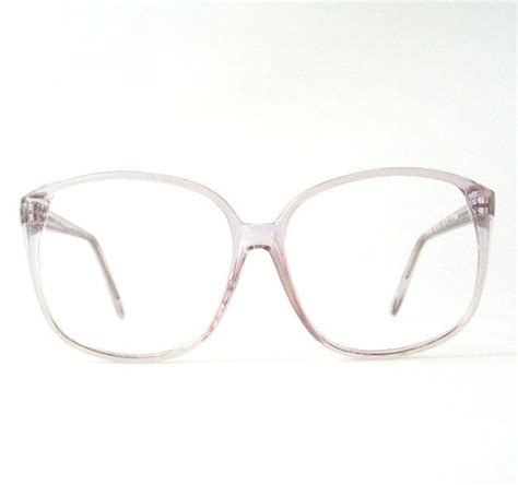 Vintage Clear Lilac Frames Eyewear Purple Lavender Glasses Etsy Lilac Purple Lavender Eyewear