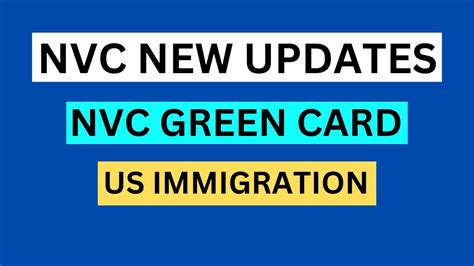 Green Card Backlog Processing Us Immigration Updates Nvc Green Card