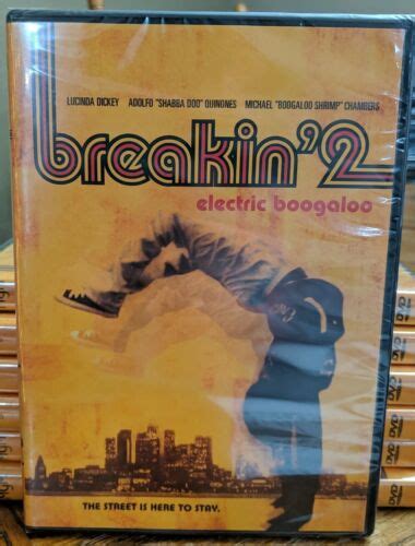 Breakin 2 Electric Boogaloo Dvd Brand New Sealed Ebay