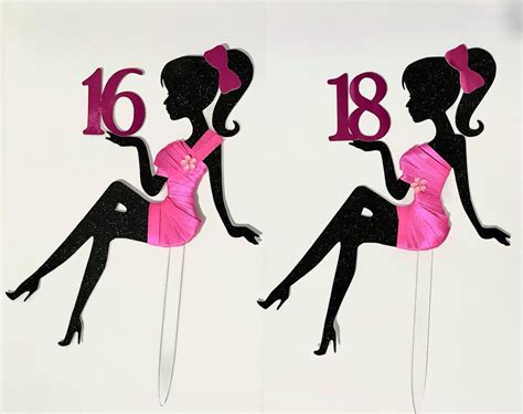 Girl Silhouette Cake Topper Sitting Girl Cake Topper Silhouette Cake