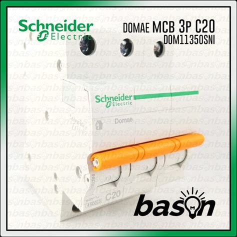 Jual Schneider Mcb Domae Phase A Miniature Circuit Breaker Di