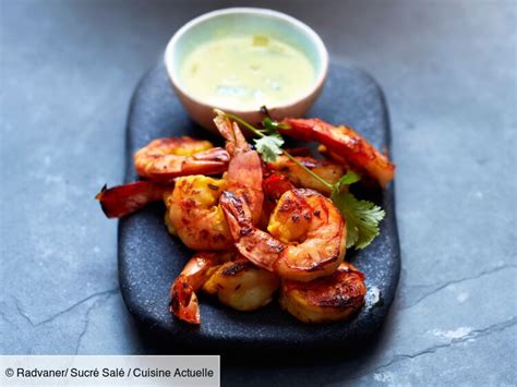 Gambas La Plancha Facile D Couvrez Les Recettes De Cuisine Actuelle