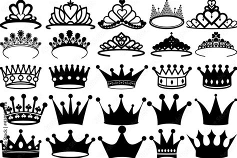 Crown Svg Cut Files Royal Crown Svg King Crown Svg Queen Crown