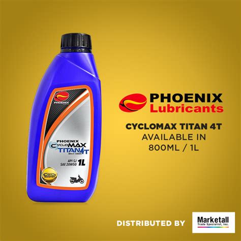 Phoenix Lubricant Cyclomax Titan T Ml Lazada Ph